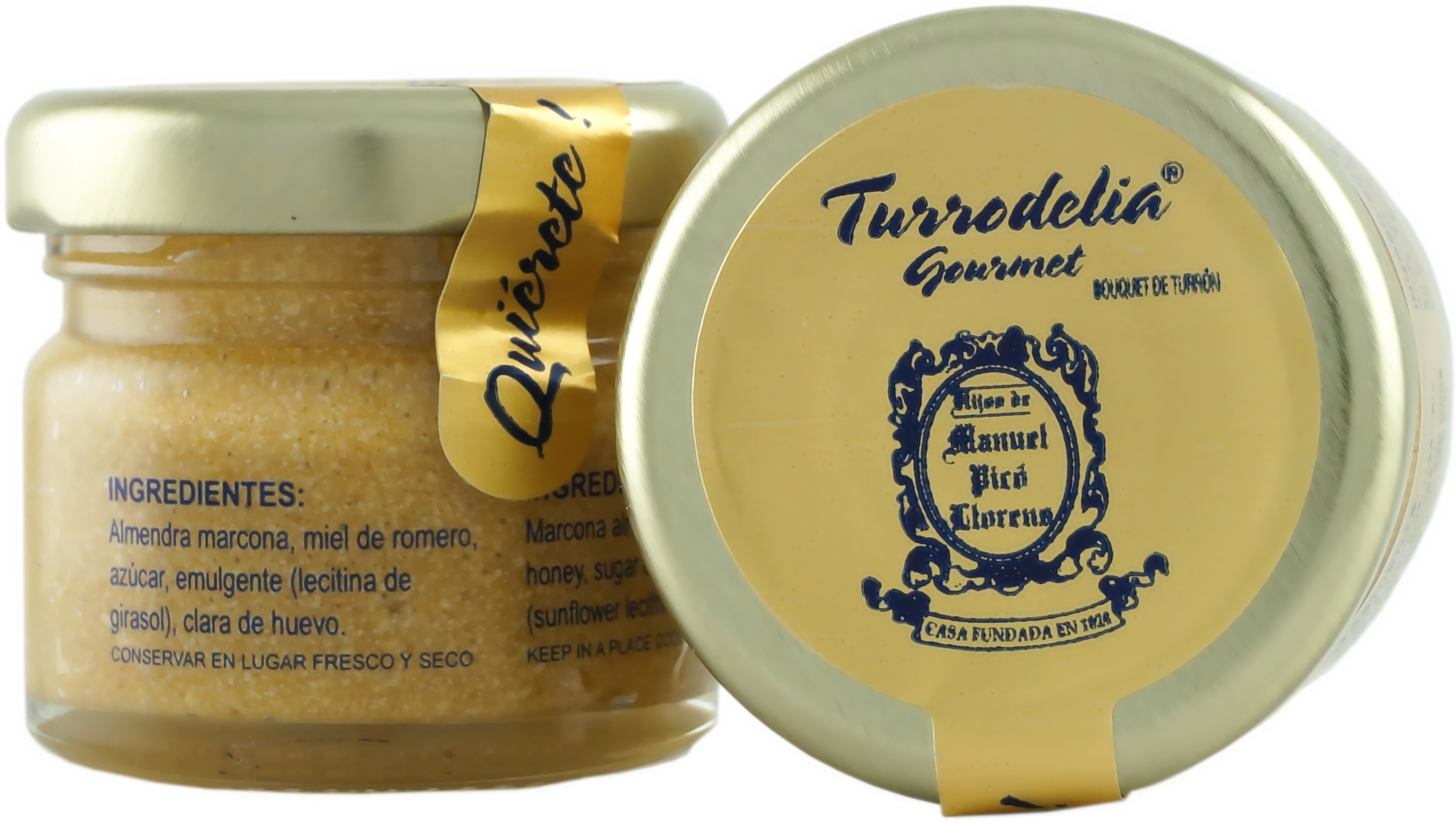 Crema de Turrón Gourmet - Mandel Nougat Creme / Aufstrich (25g)