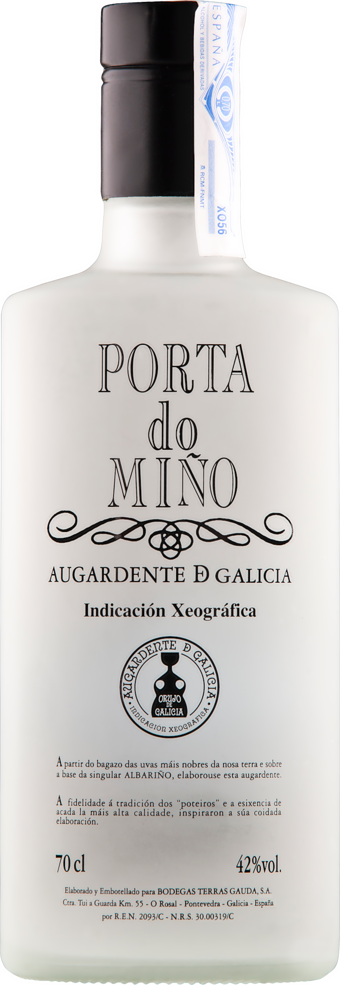 Porta do Miño Augardente de Galicia (Aguardiente)