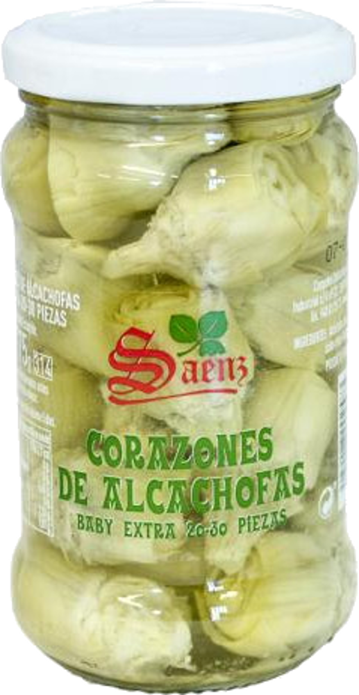 Camporel Corazones de Alcachofa Baby extra (Baby-Artischocken)