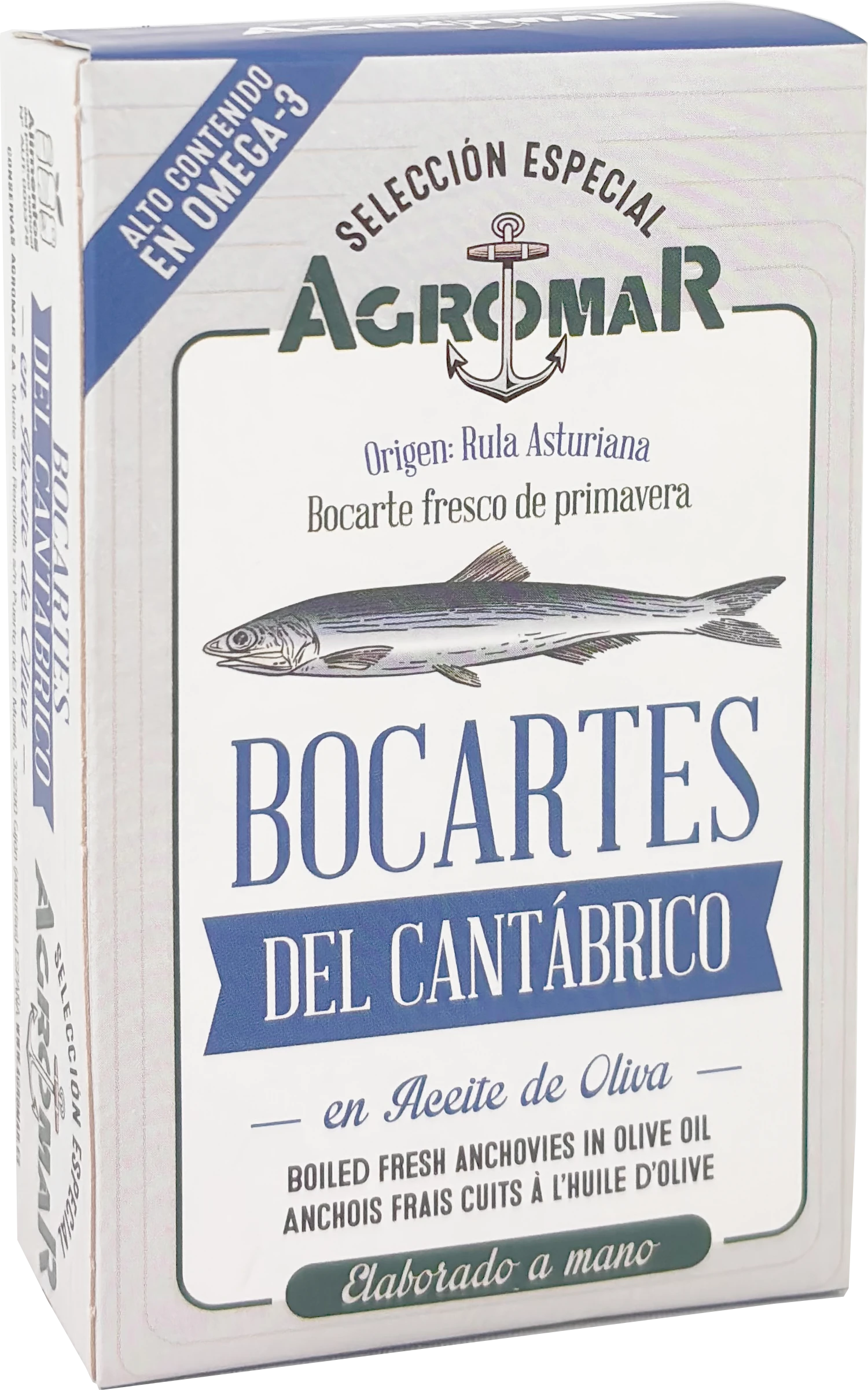 Agromar – Bocartes del Cantábrico - Anchovi - Sardelle 115 gr