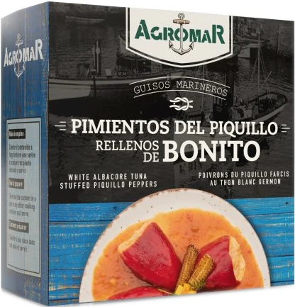 Agromar Pimientos del piquillo rellenos de Bonito