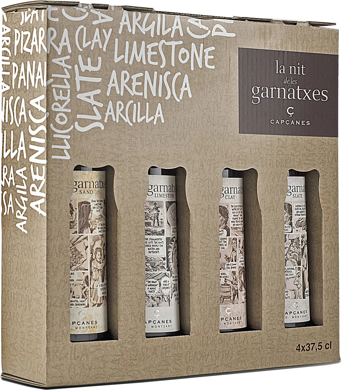 Terroir "La Nit de les Garnatxes" Probierpaket - 4 x 0,375l