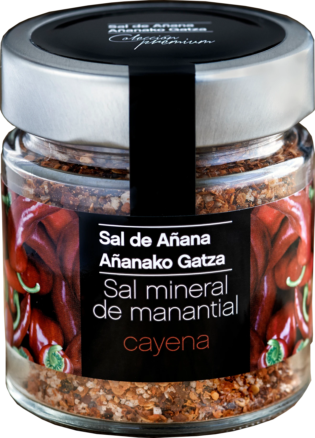 Sal de Añana - Quellsalz mit Cayennepfeffer 180 gr