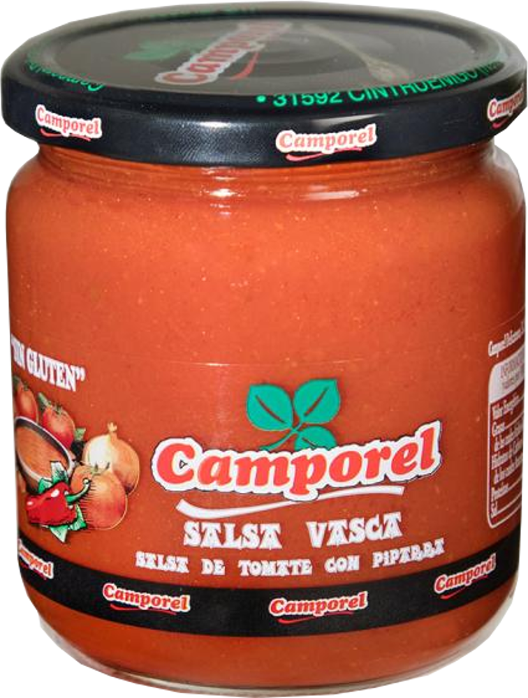 Camporel Salsa Vasca (Salsa de Tomate con Piparra)