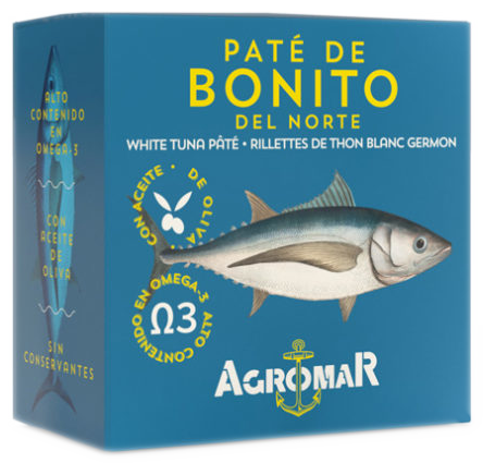 Agromar Paté de Bonito del Norte (Pastete aus weißem Thunfisch) 100g